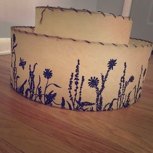 Mid century modern lamp shade